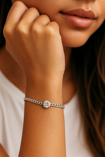 צמיד כסף 925 - מוריאל