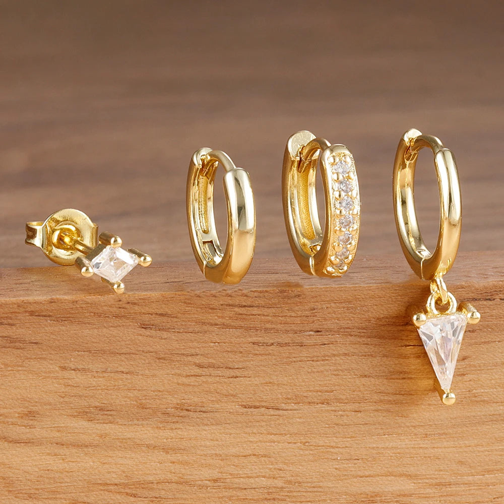 מארז 4 עגילים - ויויאן