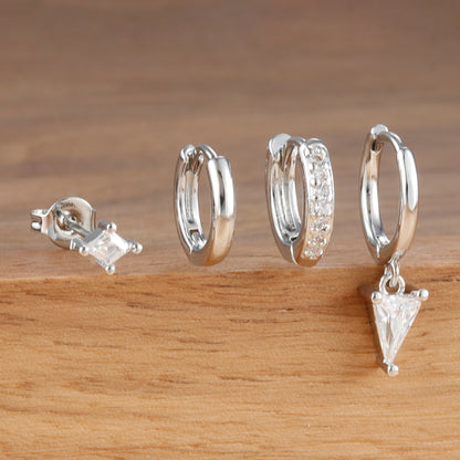 מארז 4 עגילים - ויויאן